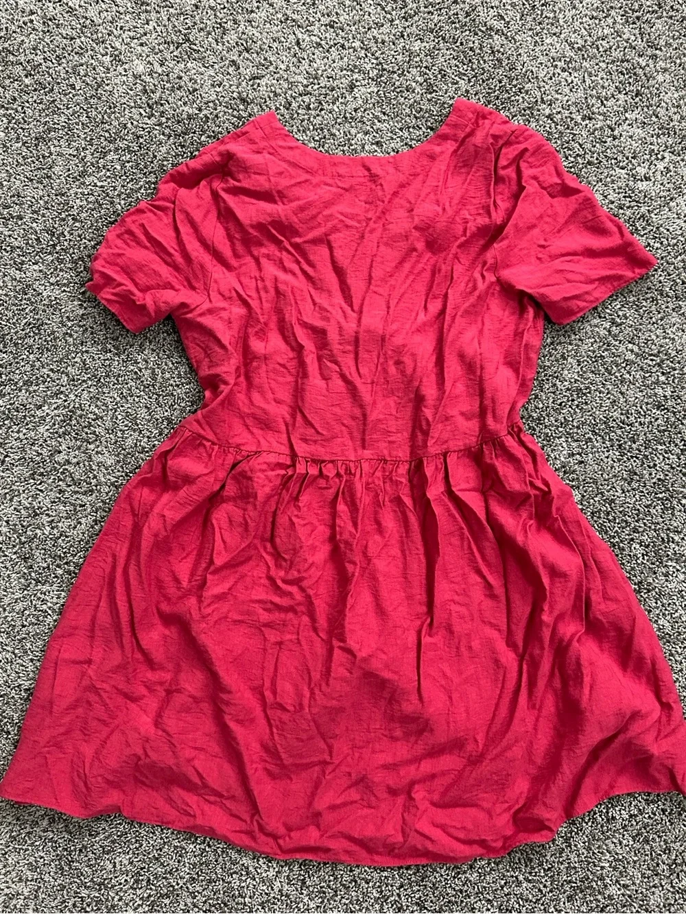 Reitmans Hot Pink Doll Dress (XL) - Picture 6 of 6